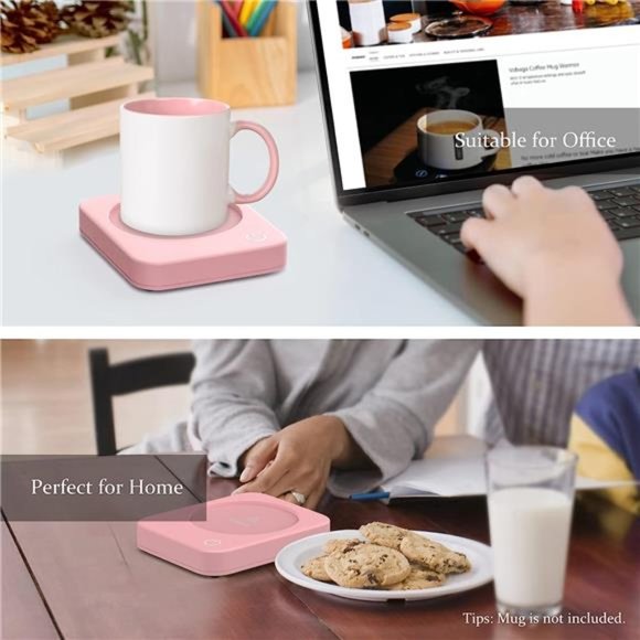 Coffee MugWarmer,Electric Coffee Warmer for Desk with Auto ShutOff,3 Temperature - Picture 4 of 7